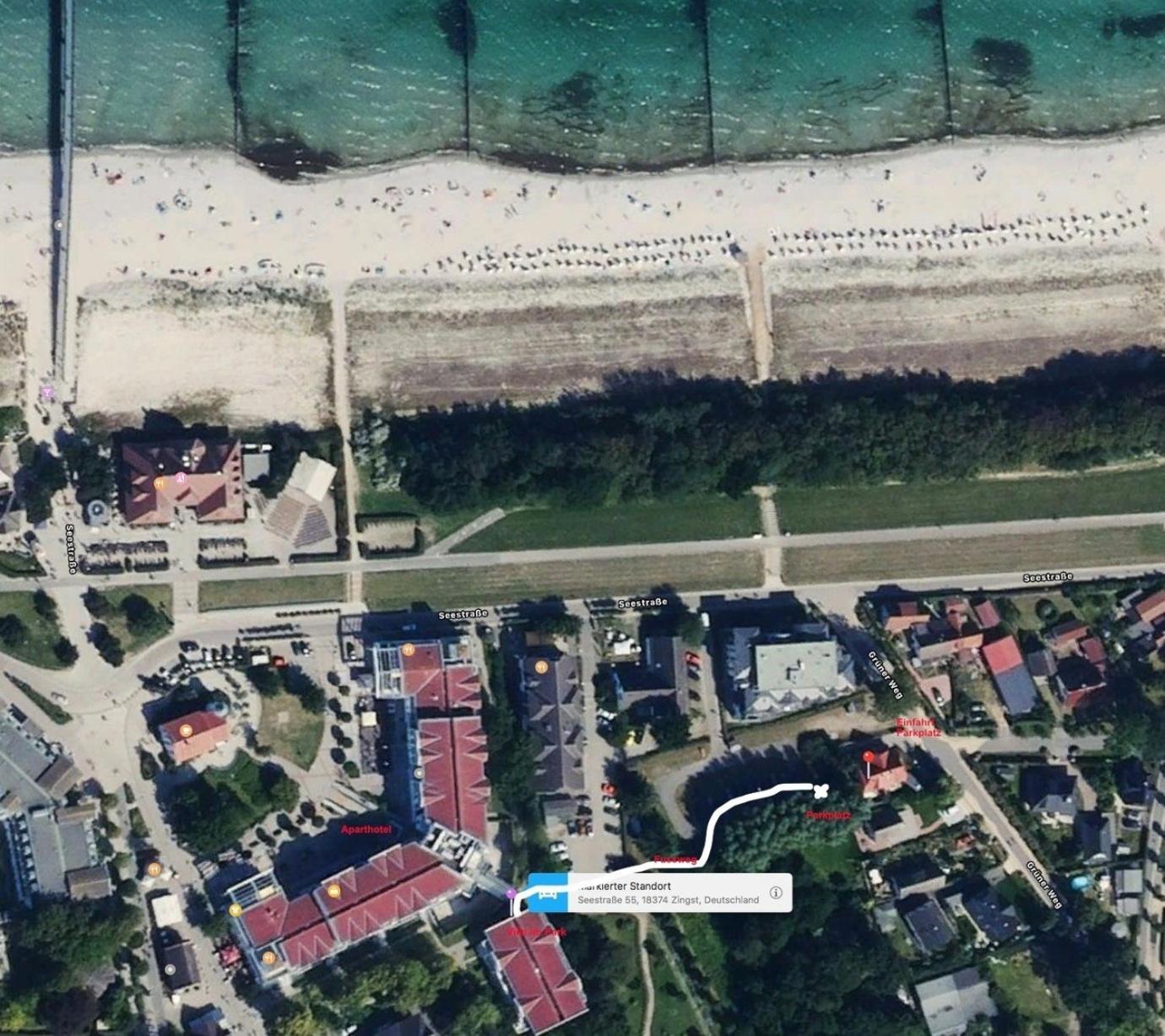 Am Kurhaus 508 - Ostsee-Lug, Pp Am Bernsteinhaus Zingst Ngoại thất bức ảnh